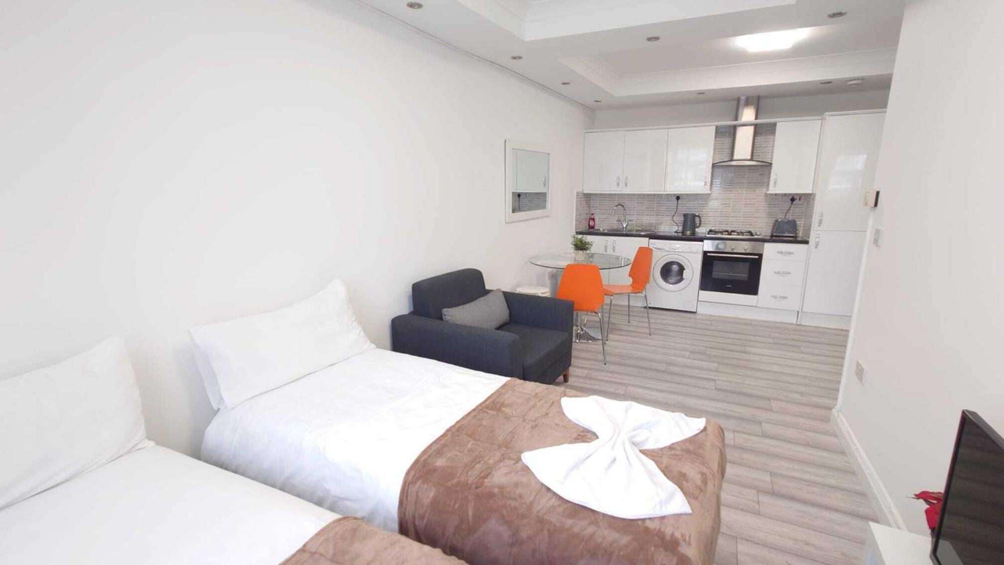 לונדון Kings Central Apartments In Kings Cross מראה חיצוני תמונה